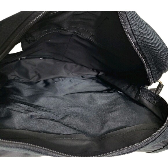 Vintage Gap Hobo Purse Shoulder Bag Messenger Satchel Black Crossbody - Picture 5 of 7